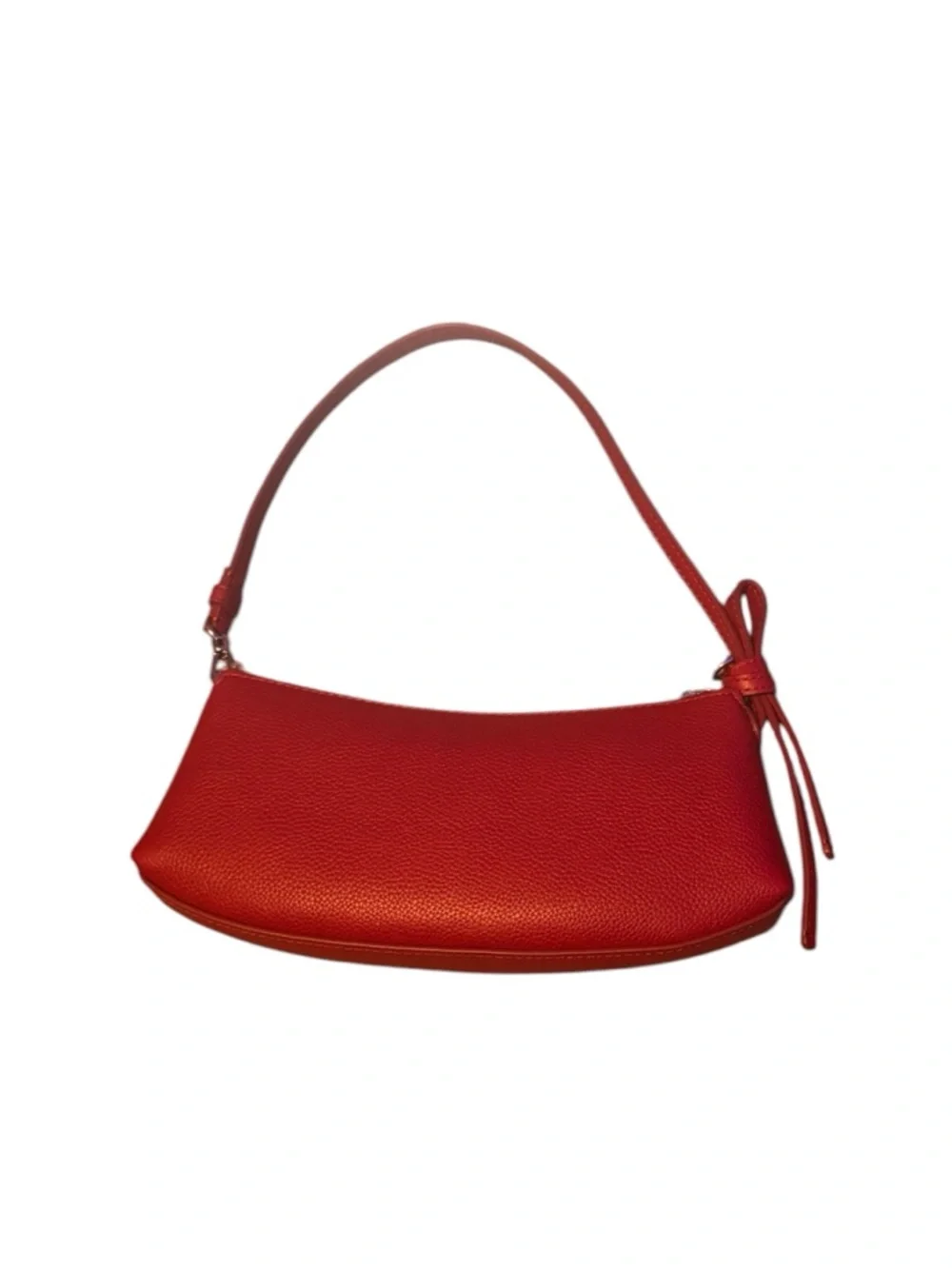 kate spade Loop Pochette Shoulder Bag, Red Pebbled Leather, NWT - Picture 2 of 8